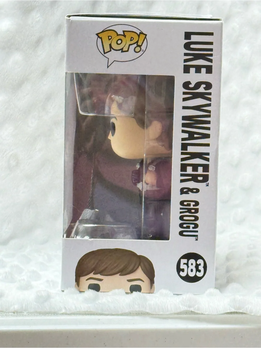 Funko Pop! Star Wars Luke Skywalker & Grogu Vinyl Figure  #583